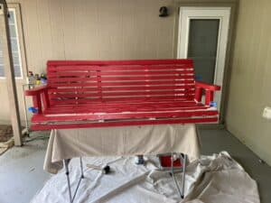 painting the top
